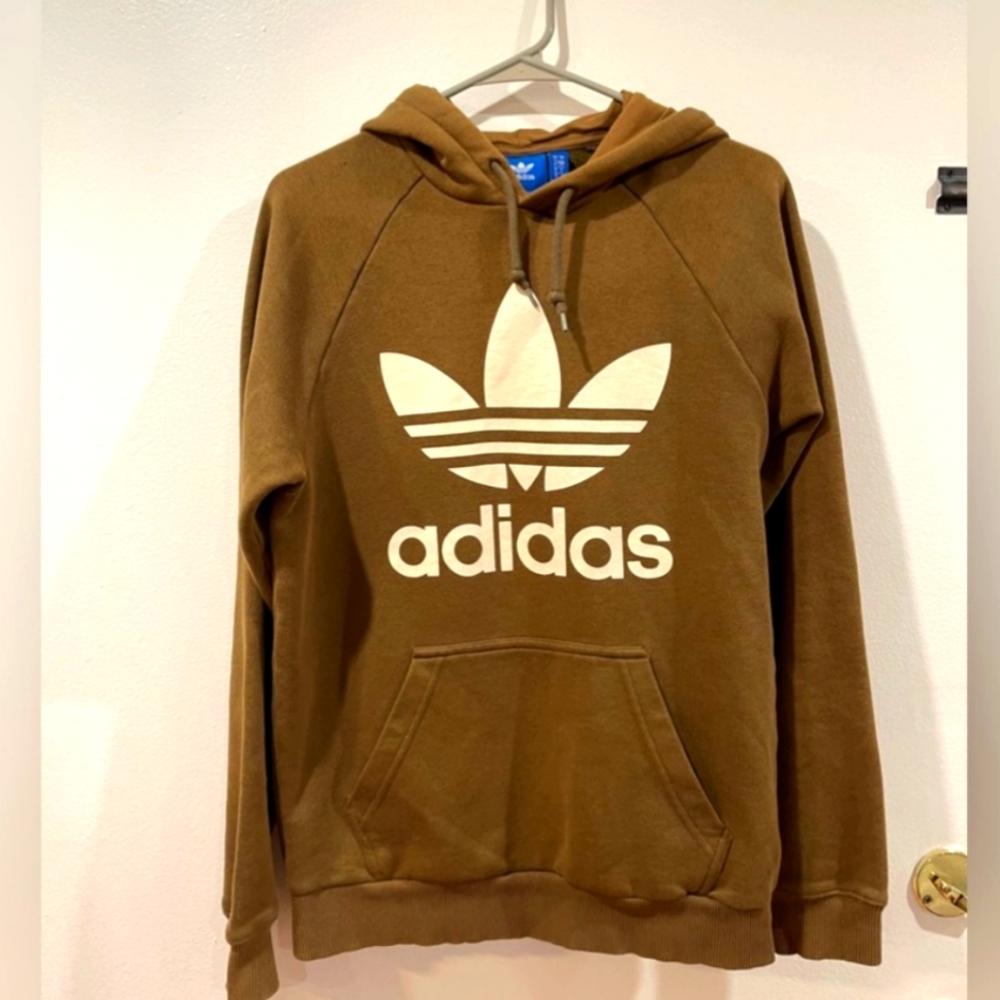 Adidas Originals Hoodie Brown Jacket